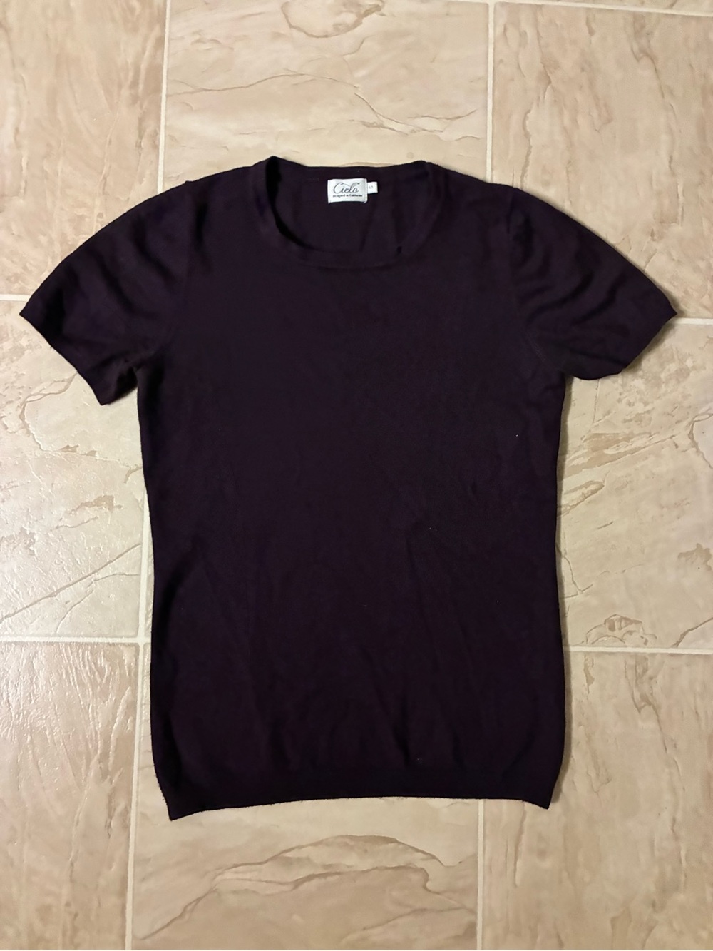 Cielo Women's Plum Knit Sweater
